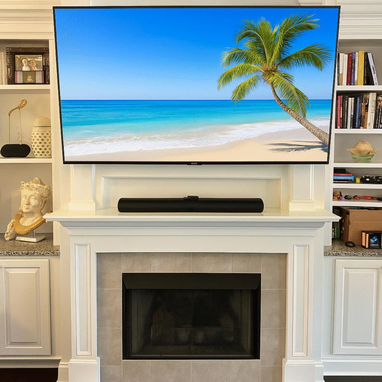 Surf City TV and Soundbar Installation - Wilmington Audio Visual & Lighting in Wilmington, NC